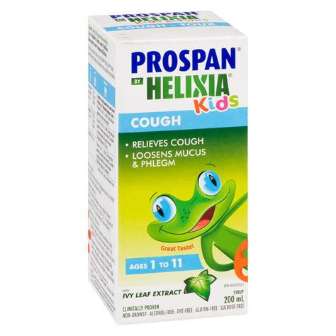 helixopan|Helixia Prospan Children's Cough Syrup ages 1 to 11 .